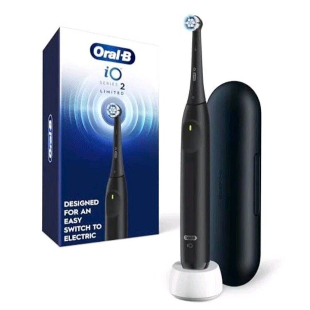 Oral-B iO Series 2 Electric Toothbrush Limited - Black New Open Box